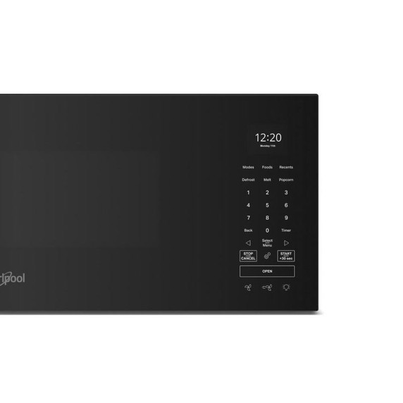 Whirlpool® 1.1 cu. ft. Smart Low Profile Microwave Hood Combination with 450 CRM 4-Speed Venting YWMML5530RB