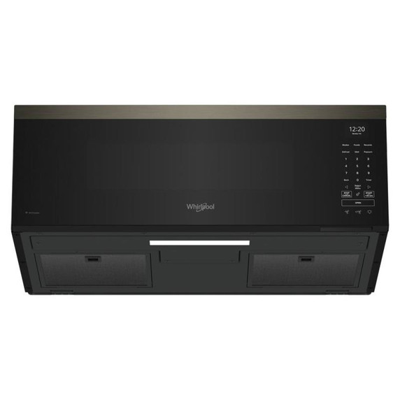 Whirlpool® 1.1 cu. ft. Smart Low Profile Microwave Hood Combination with 450 CRM 4-Speed Venting YWMML5530RV Whirlpool® 1.1 cu. ft. Smart Low Profile Microwave Hood Combination with 450 CRM 4-Speed Venting YWMML5530RV