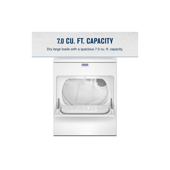 Maytag® Top Load Gas Wrinkle Prevent Dryer - 7.0 cu. ft. MGD4005SW