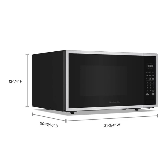 KitchenAid® 1.5 Cu. Ft. Countertop Microwave with Air Fry Function</b> KMCS522SPS