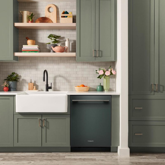 Kitchenaid® 360° Max Jets™ Third Rack Dishwasher with Advanced ProDry™ System and Ultra-bright LED Lighting, 44 dBA KDTS724SJP