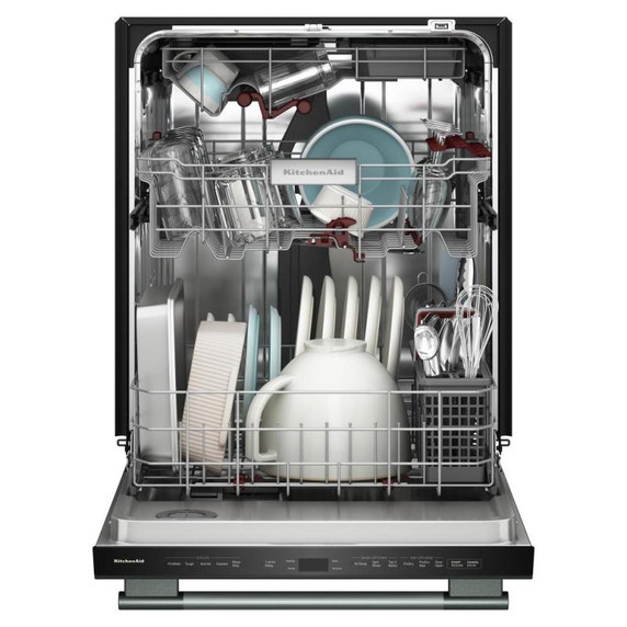 Kitchenaid® 360° Max Jets™ Third Rack Dishwasher with Advanced ProDry™ System and Ultra-bright LED Lighting, 44 dBA KDTS724SJP