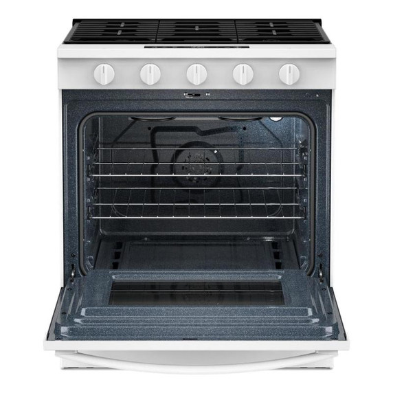 Whirlpool® 30-inch Gas Range with Air Cooking Technology WSGS5030SW