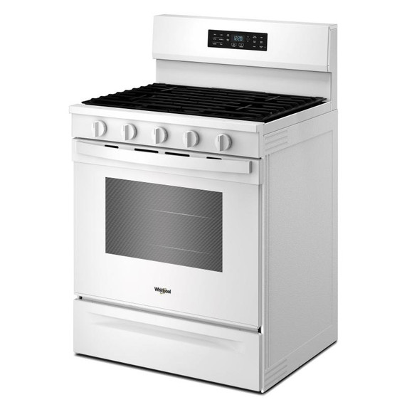 Whirlpool® 30-inch Gas Range with Air Cooking Technology WFGS5730SW