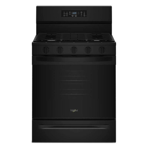 Whirlpool® 30-inch Gas Range with Air Cooking Technology WFGS5730SB