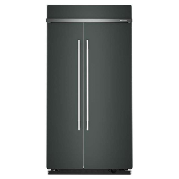 Kitchenaid® 25.5 Cu. Ft. 42" Built-In Side-by-Side Refrigerator with Platinum Interior KBSN742SJP