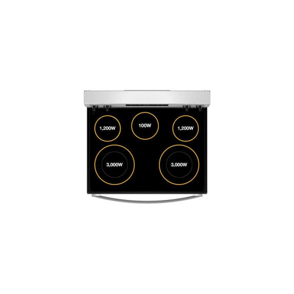 Whirlpool® 30-inch Electric Range with Steam Clean YWFES3330RB