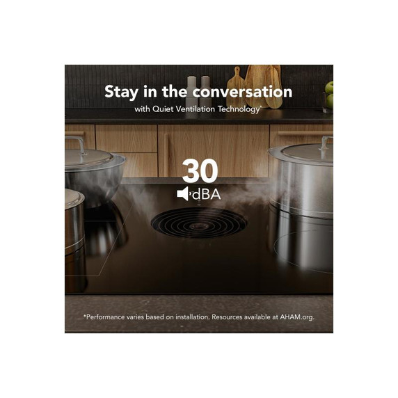 Kitchenaid® 36-inch NextGen Induction Downdraft Cooktop with Bridge XL Even-Heat™  Zone KCID936SBL