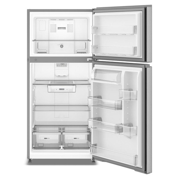 Whirlpool® 29.5-inch Wide Top Freezer Refrigerator with Total Coverage Cooling - 19 Cu. Ft. WRTX5419SZ Whirlpool® 29.5-inch Wide Top Freezer Refrigerator with Total Coverage Cooling - 19 Cu. Ft. WRTX5419SZ