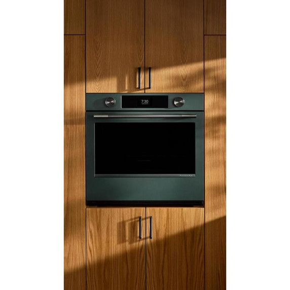 Kitchenaid® 30-inch Smart Electric Single Wall Oven with Assisted Cooking Modes - Juniper KOES730SJP