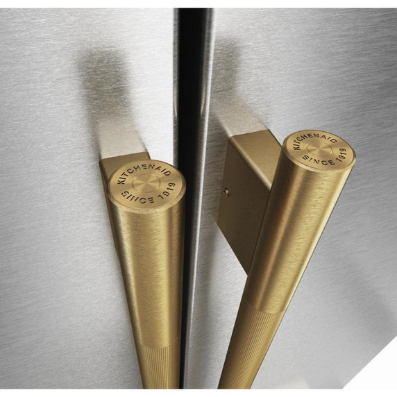 Brass Handle Hardware Accessory Kit for KitchenAid® French Door Refrigerator W11777159