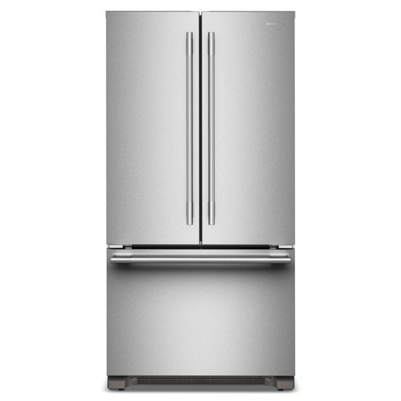 Kitchenaid® 22 Cu. Ft. 36-Inch Counter-Depth French Door Refrigerator with Internal Water Dispenser KRFC136TPS