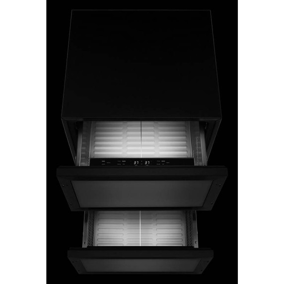 Jennair® Panel-Ready 24" Double-Refrigerator Drawers JUDFP242HX