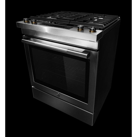 Jennair® 30" Dual-Fuel Downdraft Slide-In Range JDS1750ML