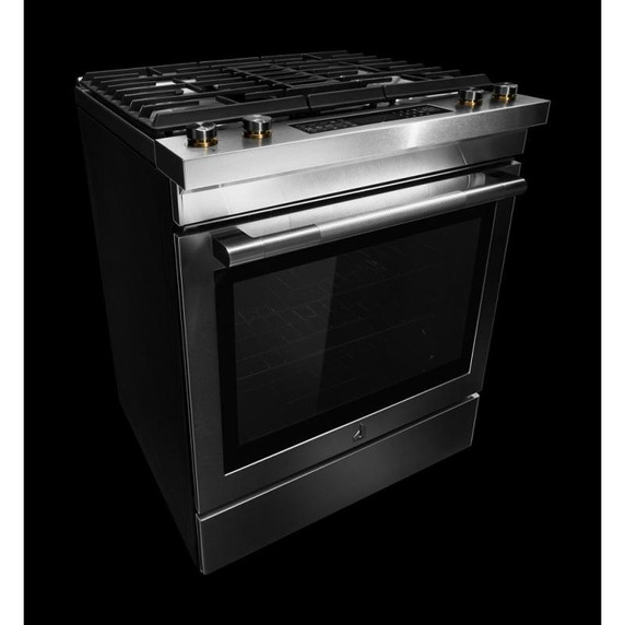 Jennair® 30" Dual-Fuel Downdraft Slide-In Range JDS1750ML