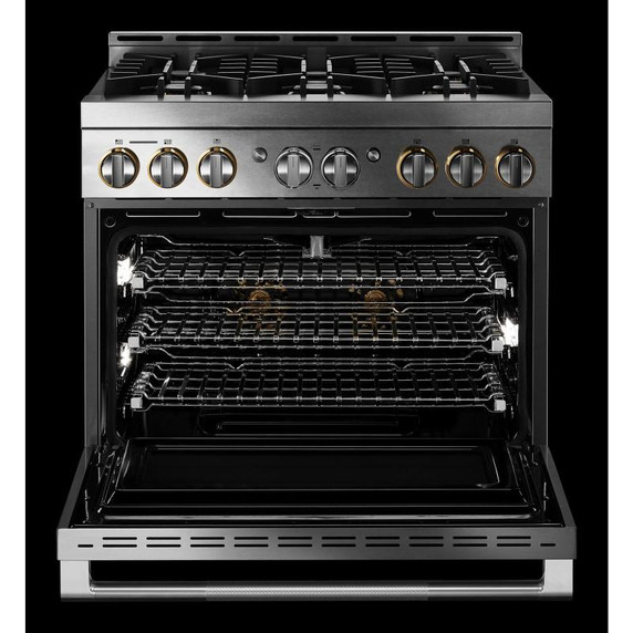 Jennair® 36" RISE™ Gas Professional-Style Range JGRP436HL