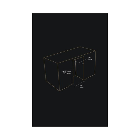 Jennair® Panel-Ready 24" Under Counter Solid Door Refrigerator, Right Swing JURFR242HX