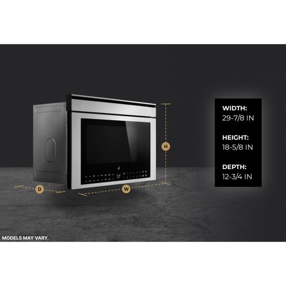 Jennair® RISE™ 7-in-1 Flush, Built-in Microwave Oven YJOETC330SL