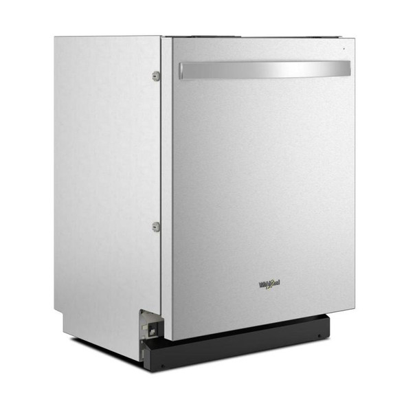 Whirlpool® 50 dBA Flush to Cabinet Dishwasher WDTF3024SZ