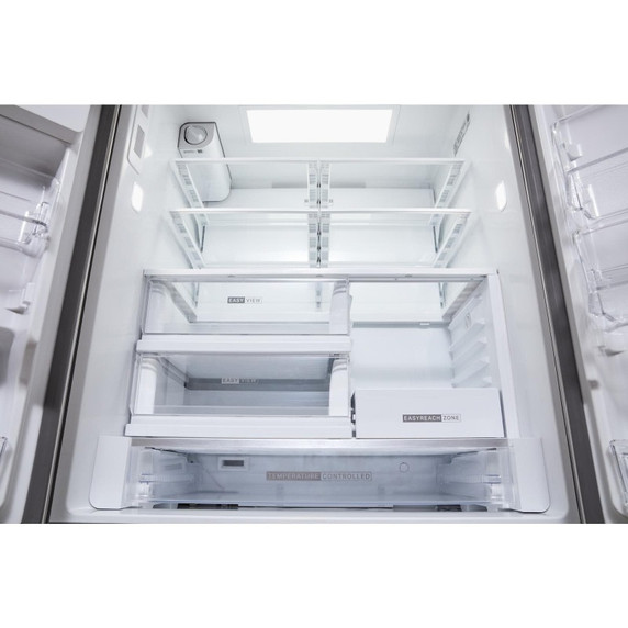 Whirlpool® 36-inch Wide True Counter Depth 3-Door French Door Refrigerator - 23.4 cu. ft. WRFC5236RZ
