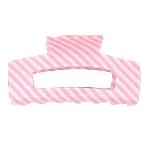 Claw Clip - Pink Stripes