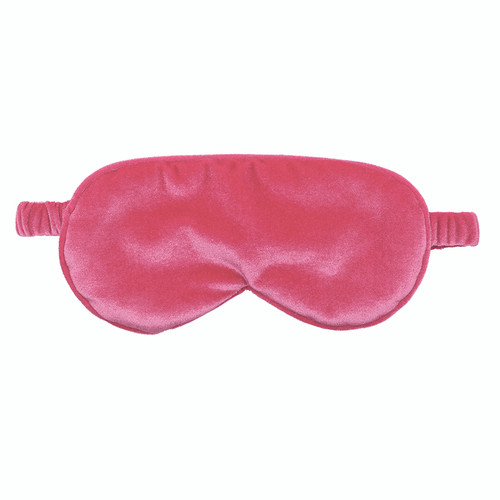Velvet Eye Mask - Hot Pink 