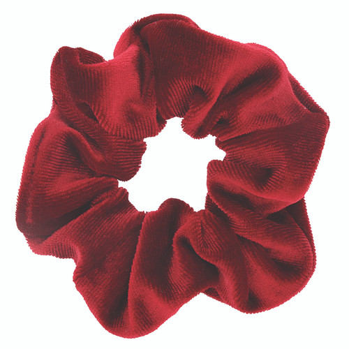 Large Velvet Scrunchie - Pink 