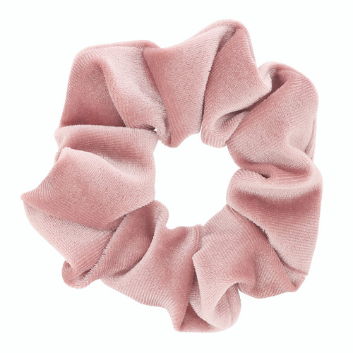 Large Velvet Scrunchie - Red 