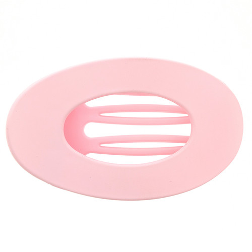 Soft Touch Flat Claw Clip - Blush