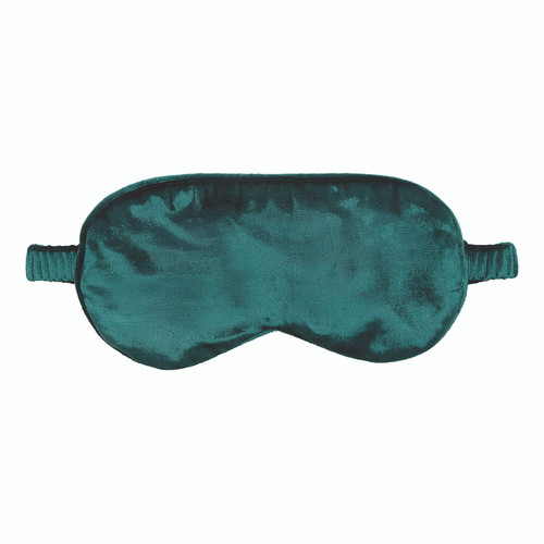 Velvet Eye Mask - Green