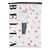Ruffled Satin Robe - White + Confetti