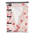 Cropped PJ Set + Velvet Ties - Pink/Red Hearts