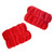 Plush Spa Wristbands - Red
