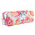 Quilted Hair Tool Bag - Blue + Rose Floral