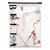 Cropped + Ruffled Short PJ Set with Velvet Ties - Ivory + Nutcrackers