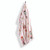 Luxe Throw - Pink Stripes + Nutcrackers 