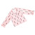 Full-Length Ruffled PJ Set with Velvet Tie - Pink Stripes + Nutcrackers 