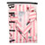 Full-Length Ruffled PJ Set with Velvet Tie - Pink Stripes + Nutcrackers 