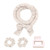 Velvet Heatless Hair Curling Set - Ivory