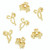 Mini Claw Clips - Bows - Set of 7