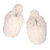 Snowball Plush Slippers - Ivory 