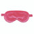 Velvet Eye Mask - Hot Pink 