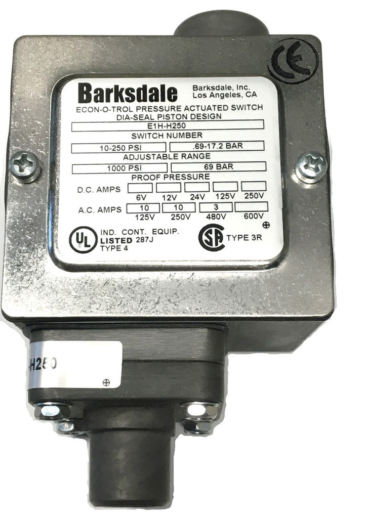Barksdale E1HH250 Switches In Stock On Sale