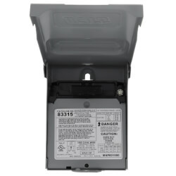 Mars 83315 60A Non-Fused Disconnect – Top-Open A/C Disconnect For Single-Phase HVAC Systems