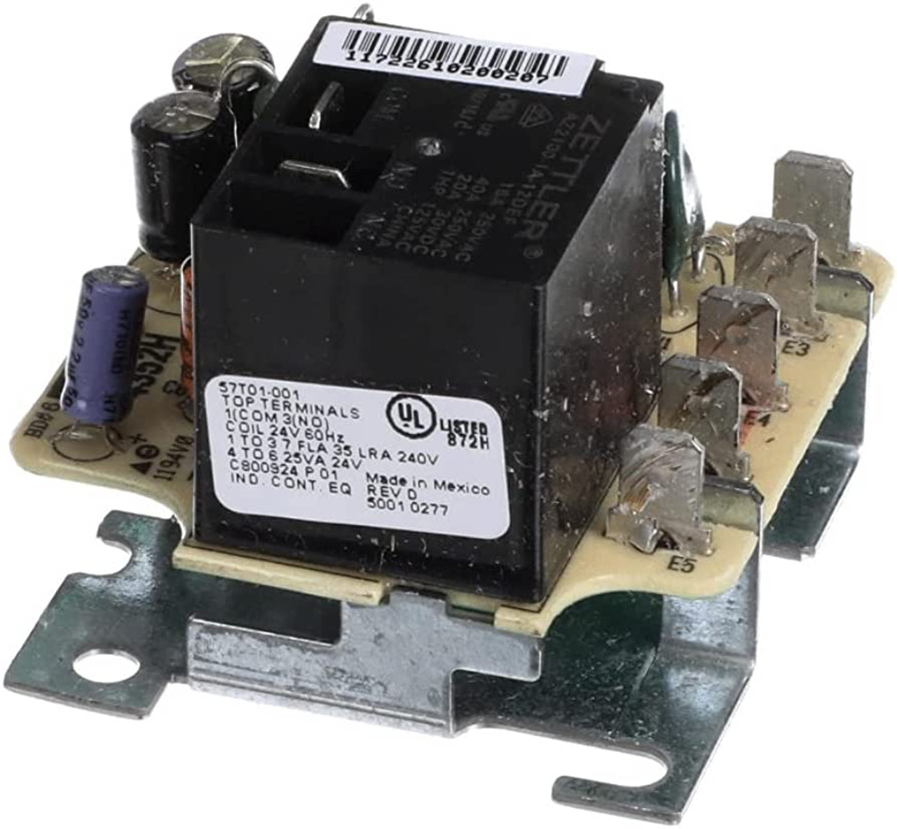 Trane Fan Relay - RLY2807 Time Delay Replacement