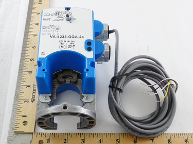 Johnson Controls VA-4233-GGA-24 24V S/R Stem-Up With 10Ft Cbl