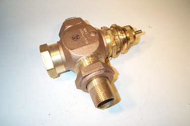 Johnson Controls VG7551NT 1"Unang No 11.6Cv Brass Body