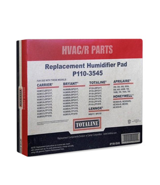 carrier p110-3545 humidifier pad hvac
