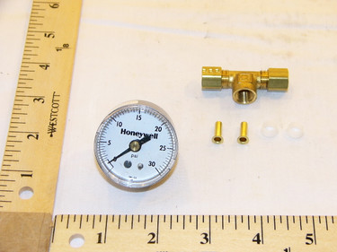 Honeywell 14003519-001 1.5" 0/30# 1/8"Back w/Gage Fittg