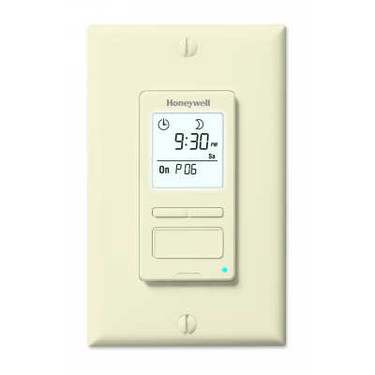 Honeywell PLS551A1004 7-Day Programmable Wall Switch